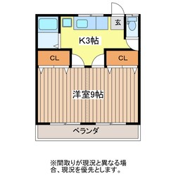 浅野アパートの物件間取画像